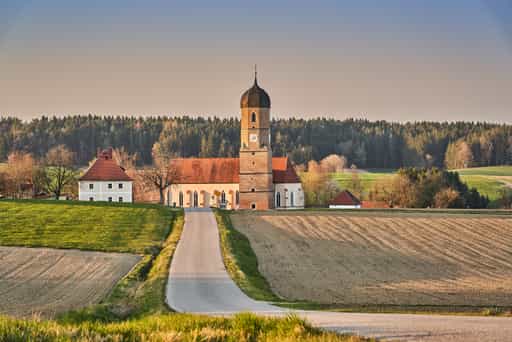 Martinskirchen, Kirche im Rottal-Inn, Niederbayern