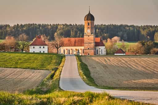 Martinskirchen, Kirche im Rottal-Inn, Niederbayern