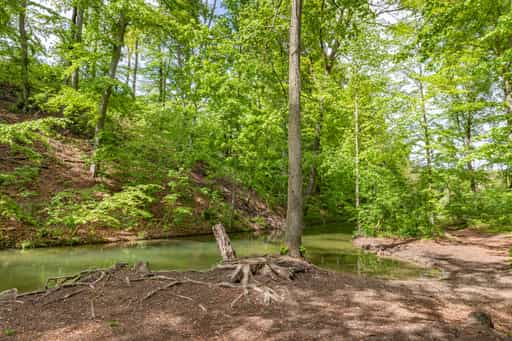 Mühlbach im Frühling, Garching, Altötting, Oberbayern