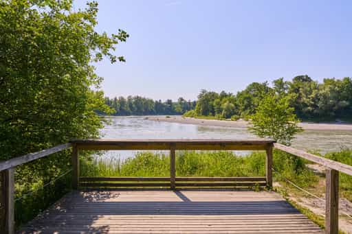 Naturerlebnisweg Innaue Mühldorf, Oberbayern, Inn-Salzach