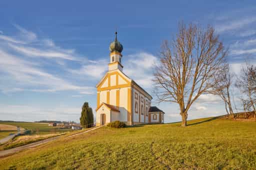 Niederaich Kirche, Pleiskirchen, Altötting