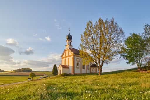 Niederaich Kirche, Pleiskirchen, Altötting