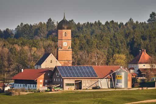 Ort Kirche, Martinskirchen, Rottal-Inn, Niederbayern