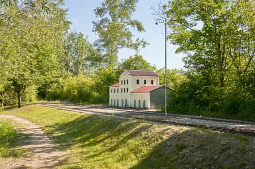 Parkbahn Anlage, Neuötting, Oberbayern, Inn-Salzach