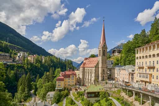 Pfarrkirche Bad Gastein in Bad Gastein, St. Johann im Pongau