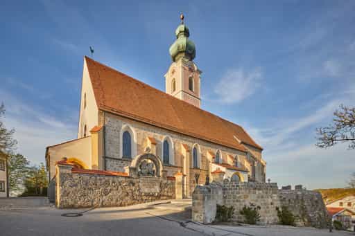 Pfarrkirche Mehring St. Martinus, Altötting, Oberbayern