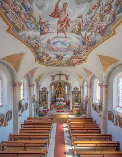 Pfarrkirche St. Peter und Paul, Erlbach, Altötting