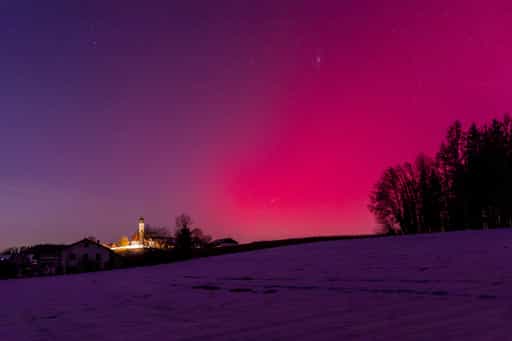 Polarlichter vom 19.01.2026, Endlkirchen, Altötting