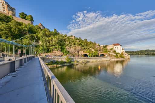 Prinzregent-Luitpold-Brücke, Passau, Niederbayern, Bayern