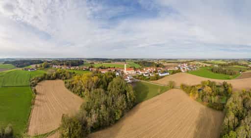 Ranoldsberg Landschaft Ort, Buchbach, Mühldorf, Oberbayern