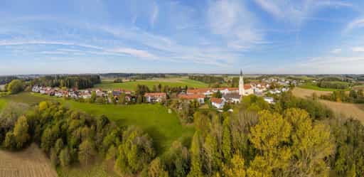 Ranoldsberg Landschaft Ort, Buchbach, Mühldorf, Oberbayern