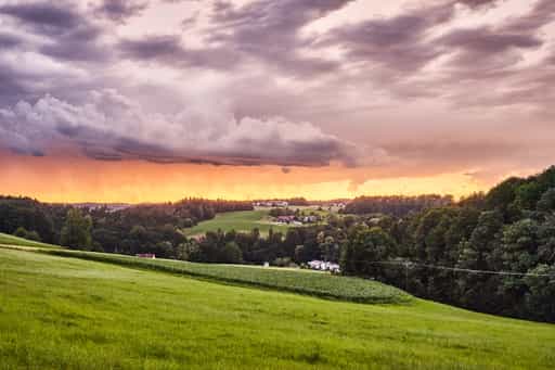 Richtung Wipfelsberg, Lanzenberg, Oberbayern, Inn-Salzach