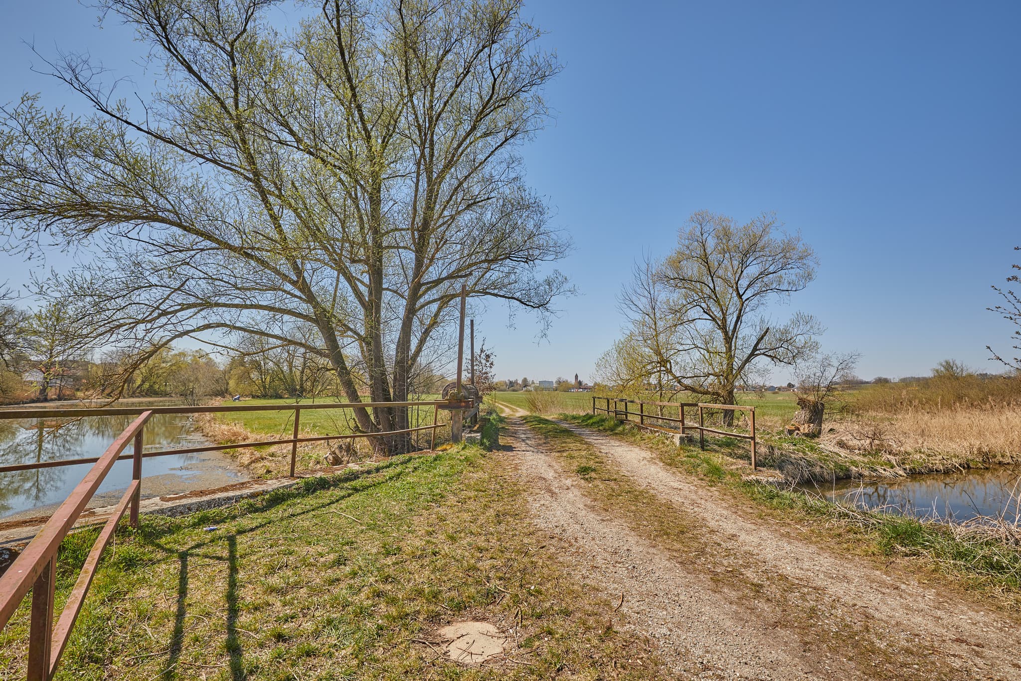 Rott Brücke, Unterdietfurt, Rottal-Inn, Niederbayern