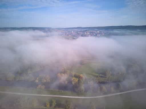 Rott im Herbst, Bad Birnbach, Niederbayern, Bäderdreieck