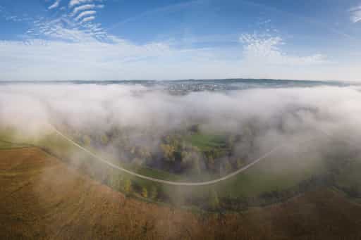 Rott im Herbst, Bad Birnbach, Niederbayern, Bäderdreieck