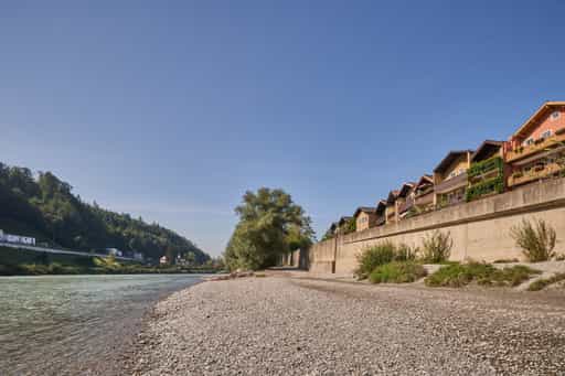 Salzach in Burghausen, Altötting, Oberbayern