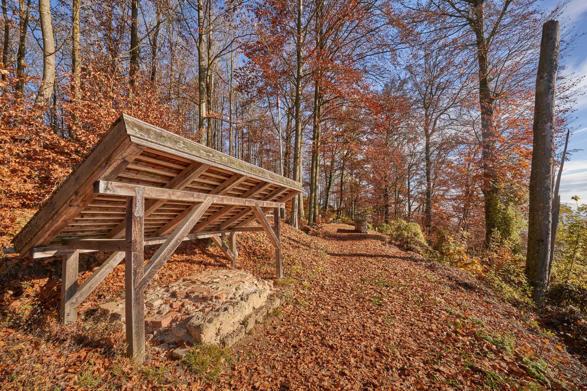 Schlossberg, Ausgrabungen, Julbach, Rottal-Inn - Ausgrabungen auf dem Schlossberg in Julbach, Gemeinde Julbach, Landkreis Rottal-Inn, Niederbayern, Holzland, Bayern, Deutschland.