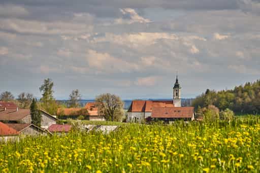 St. Wolfgang im Frühling, Bad Griebsach, Passau