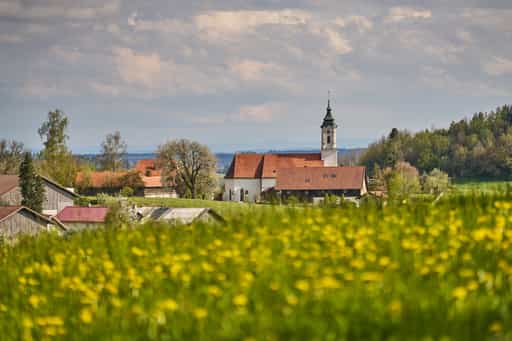 St. Wolfgang im Frühling, Bad Griesbach, Passau
