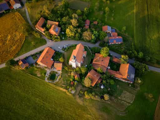 St. Wolfgang Luftbild, Bad Griesbach, Passau, Niederbayern