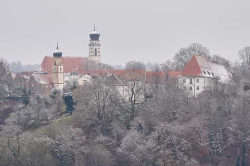 Stadt Leiten Herbst, Bad Griesbach, Passau, Niederbayern