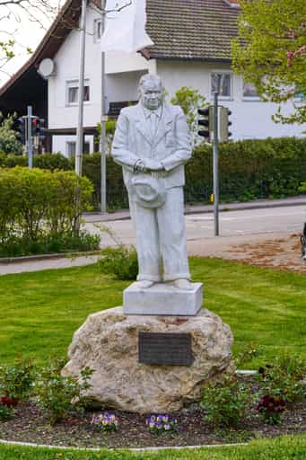 Stadt Statue Dr. Med. Carpar Wimmer, Bad Griesbach, Passau