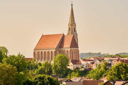 Stadtpfarrkirche St. Nikolaus, Neuötting, Oberbayern