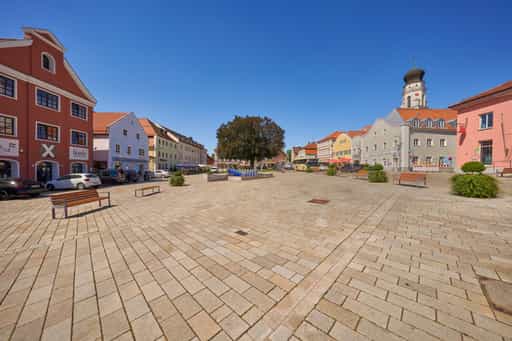Stadtplatz Bad Griesbach, Passau, Niederbayern