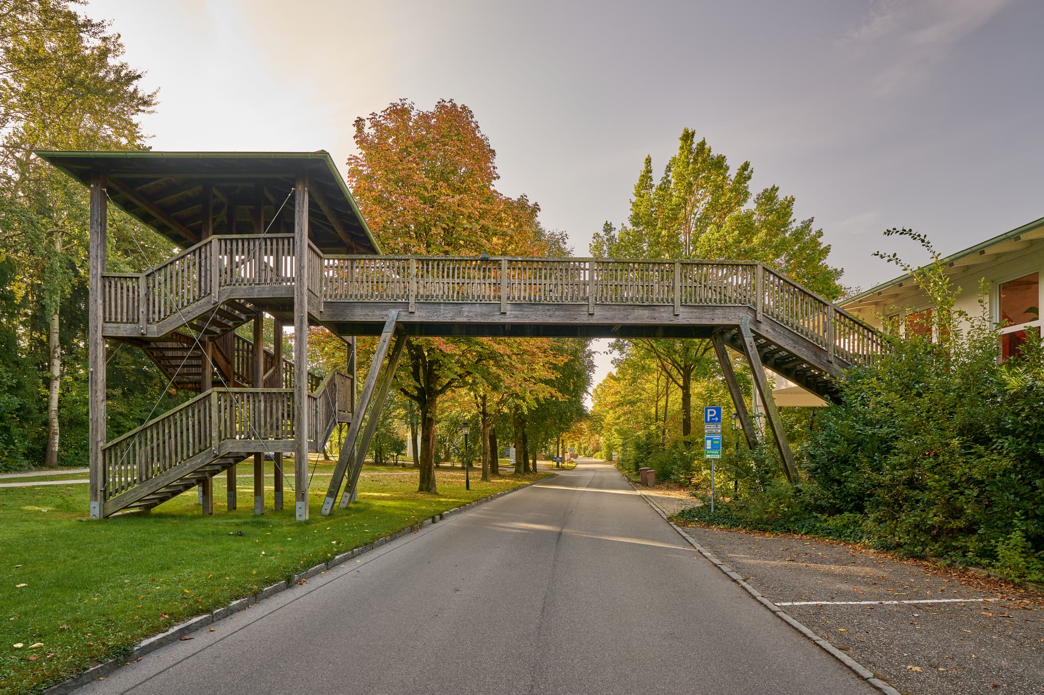 Therme im Winter, Bad Griesbach, Rottal, Niederbayern