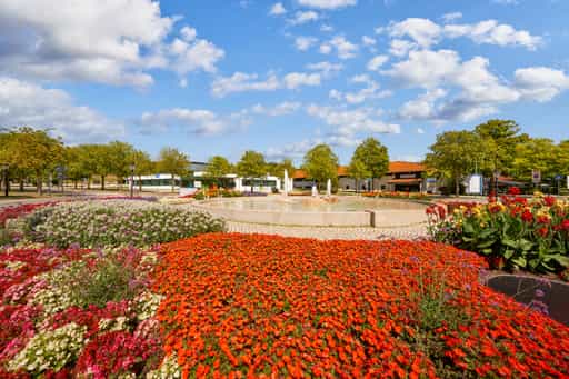 Therme Kreisverkehr Bad Griesbach, Passau, Niederbayern