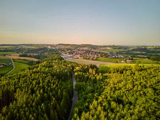 Therme Luftbild, Bad Griesbach, Passau, Bäderdreieck