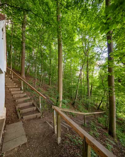Treppen am Engfurter Kreuzweg, Töging am Inn, Altötting