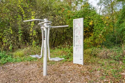 Trimm-dich-Pfadan der Isen, Winhöring, Altötting, Oberbayern