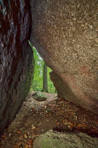 Waldwunderwelt Teufelsstein Detail, Bad Griesbach, Passau