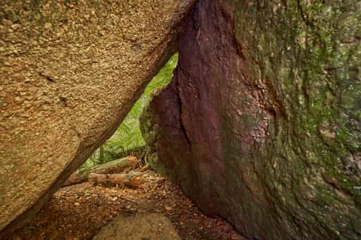 Waldwunderwelt Teufelsstein Detail, Bad Griesbach, Passau