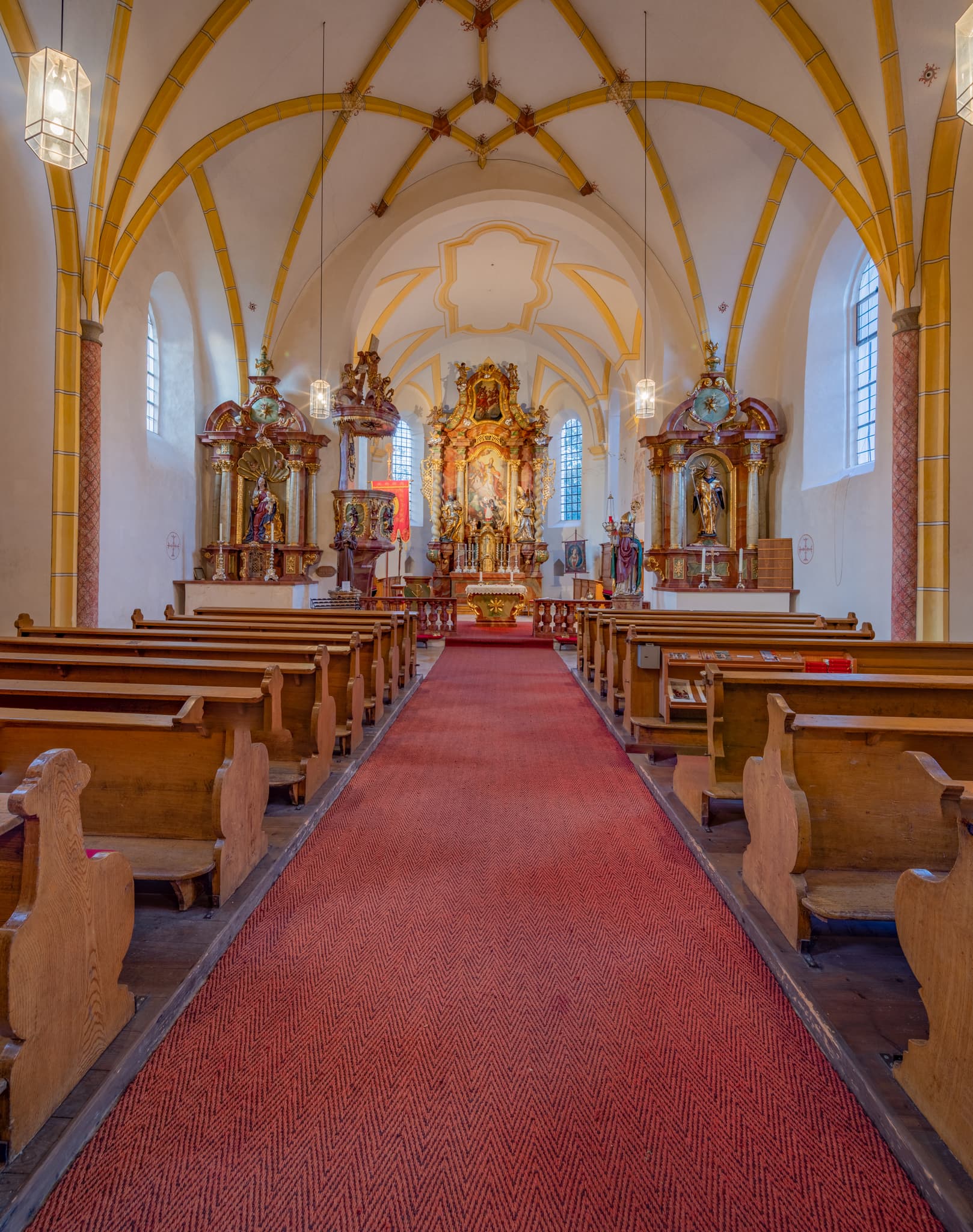 Wallfahrtskirche St. Wolfgang, Bad Griesbach, Niederbayern - Die Wallfahrtskirche St. Wolfgang in Bad Griesbach, Landkreis Passau, Niederbayern, ist ein bedeutendes religiöses Bauwerk der Region Bäderdreieck.