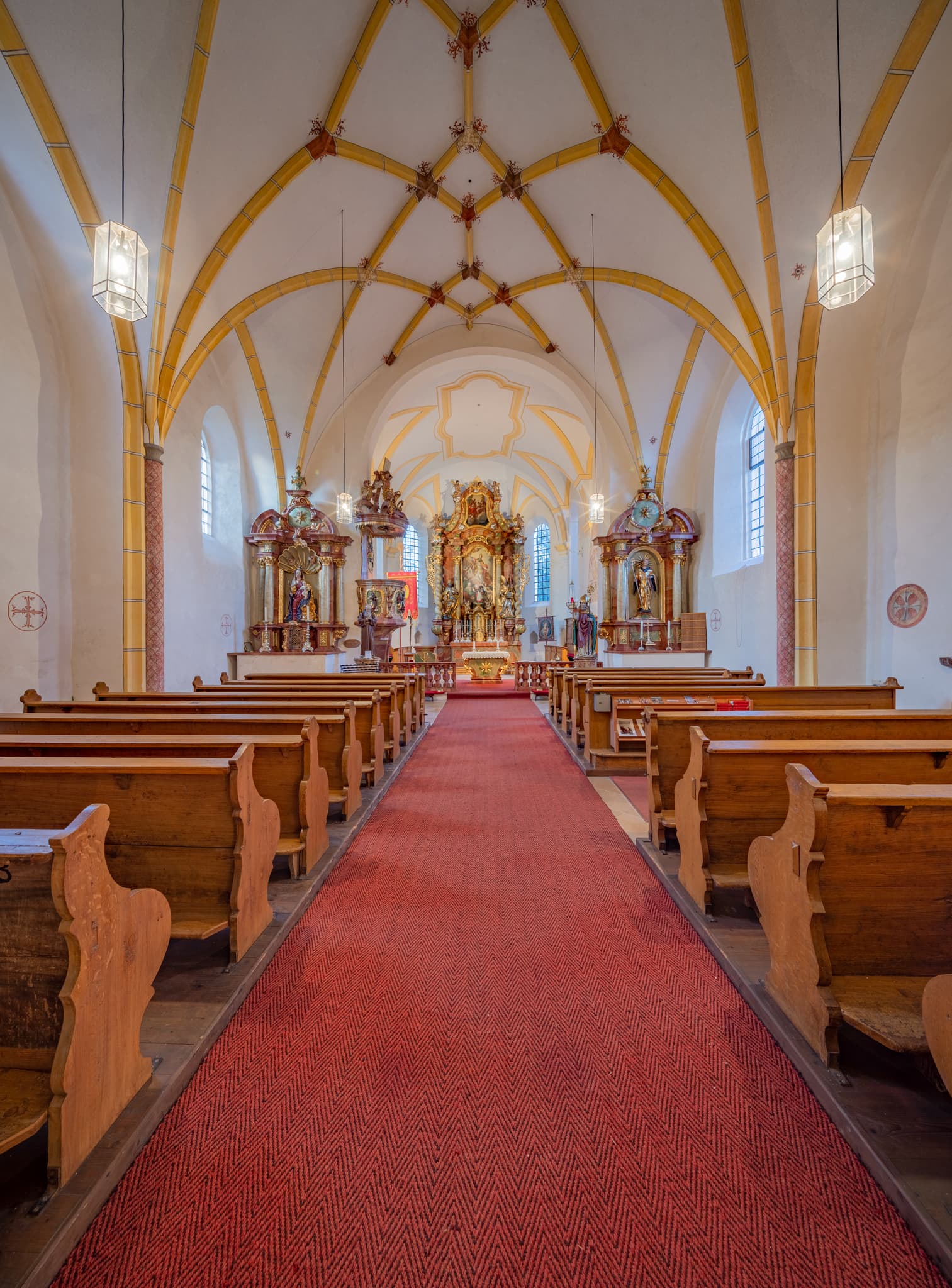 Wallfahrtskirche St. Wolfgang, Bad Griesbach, Niederbayern - Historische Wallfahrtskirche St. Wolfgang in Bad Griesbach, Landkreis Passau, Niederbayern. Teil des Bäderdreiecks in Südostbayern, Deutschland.