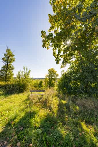 Wanderweg 2 nach Lapperding bei Guteneck, Rottal-Inn, Natur