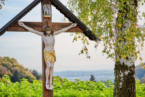 Wegkreuz Unterfriesing, Reischach, Altötting, Oberbayern