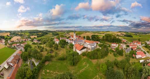 Weng Luftbild, Bad Griesbach, Passau, Bäderdreieck