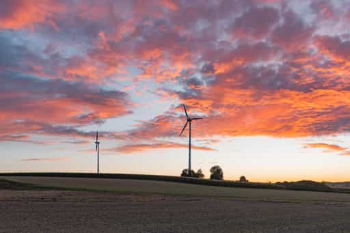 Windpark Dirnaich, Gangkofen, Rottal-Inn, Niederbayern