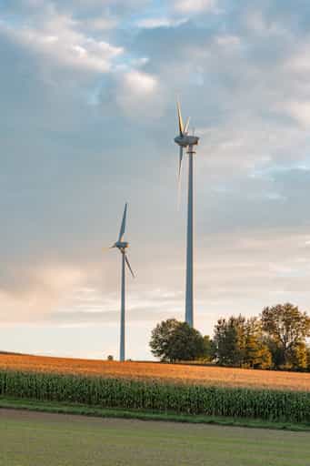 Windpark Dirnaich, Gangkofen, Rottal-Inn, Niederbayern